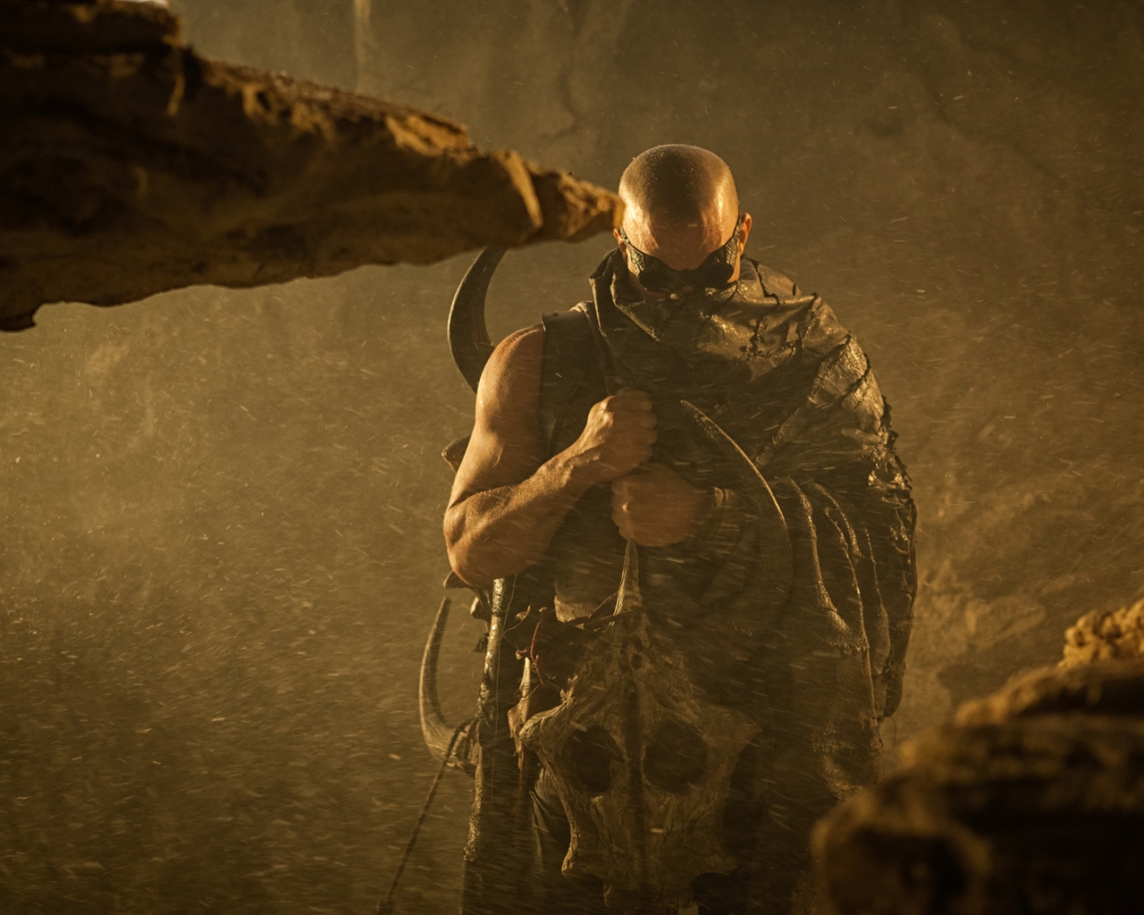 Vin Diesel Riddick 2013 for 1280 x 1024 resolution