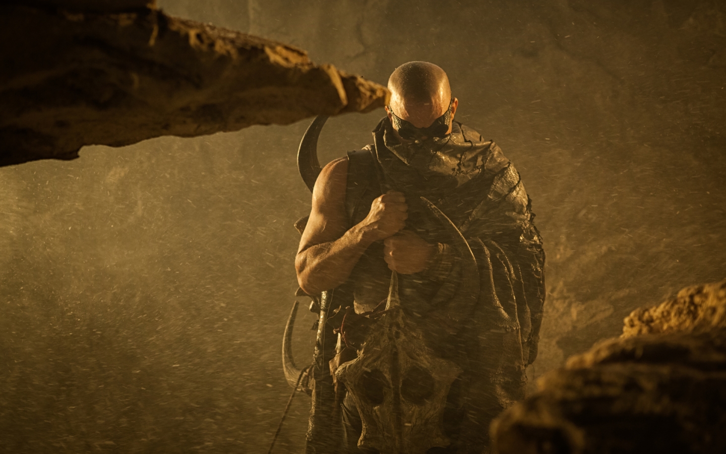 Vin Diesel Riddick 2013 for 1440 x 900 widescreen resolution