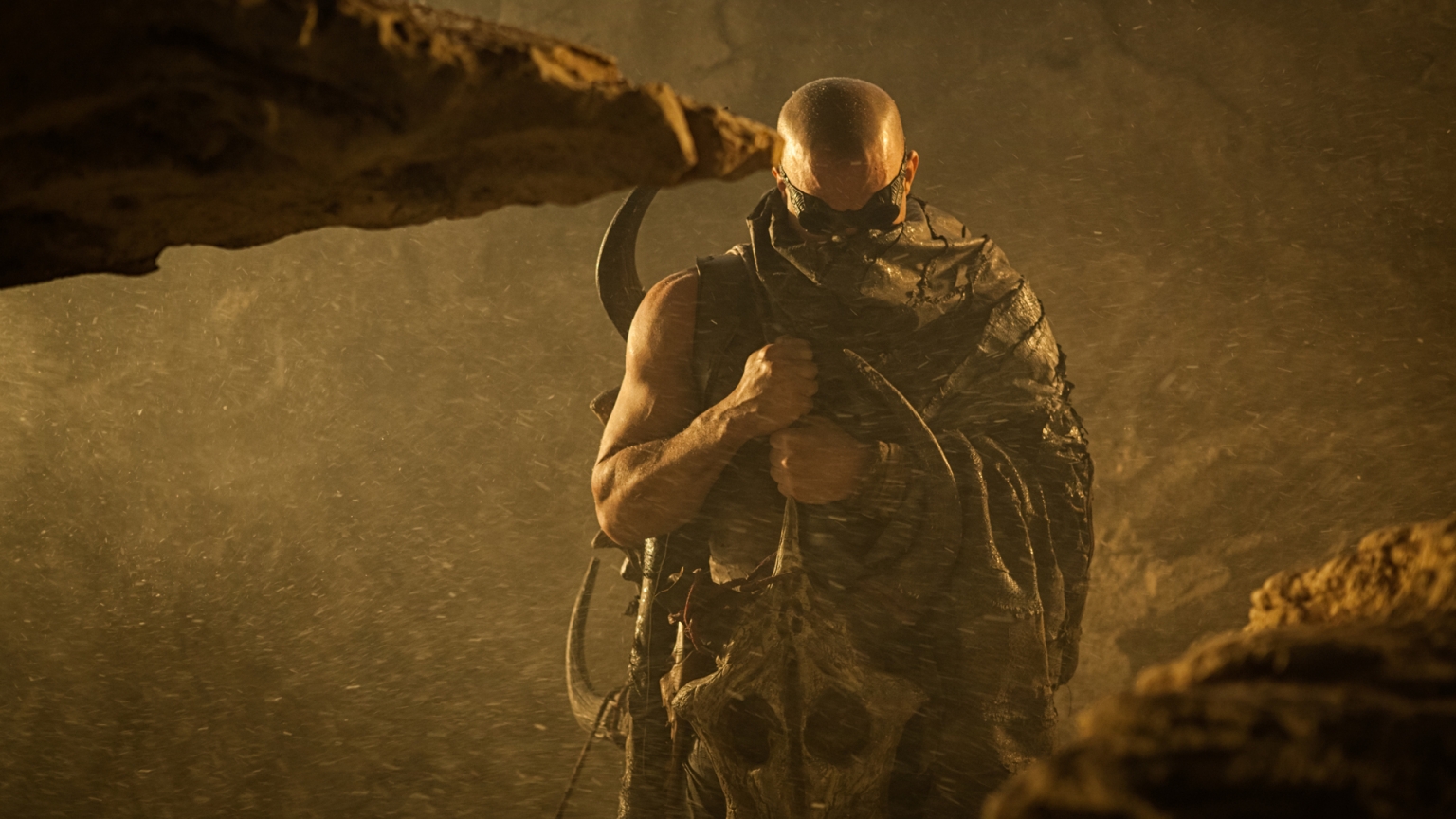 Vin Diesel Riddick 2013 for 1536 x 864 HDTV resolution