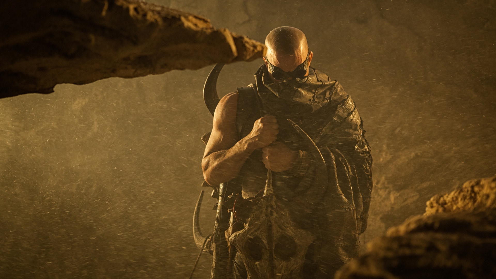 Vin Diesel Riddick 2013 for 1920 x 1080 HDTV 1080p resolution