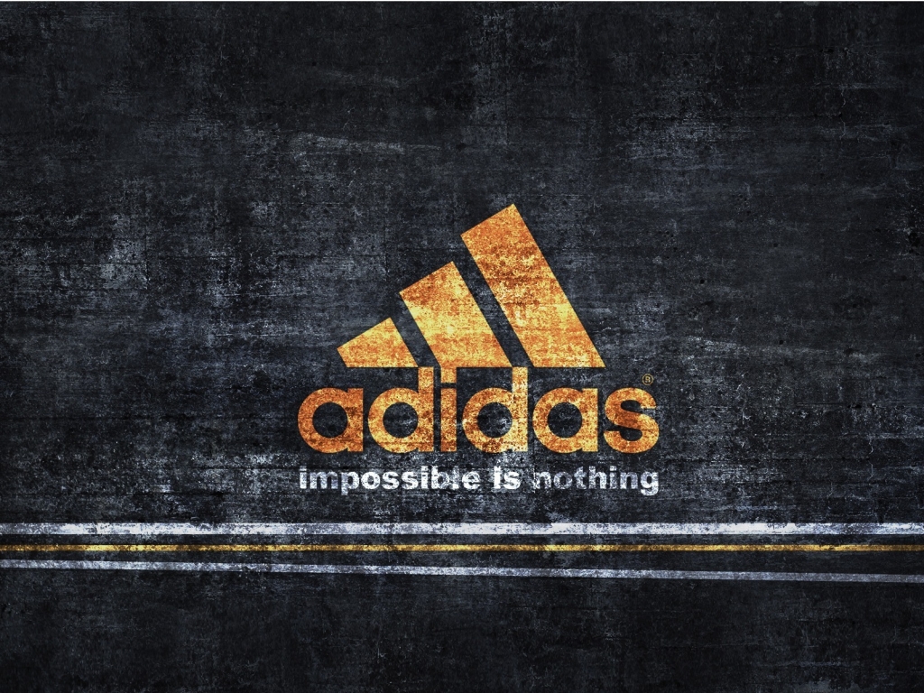 Vintage Adidas Logo for 1024 x 768 resolution