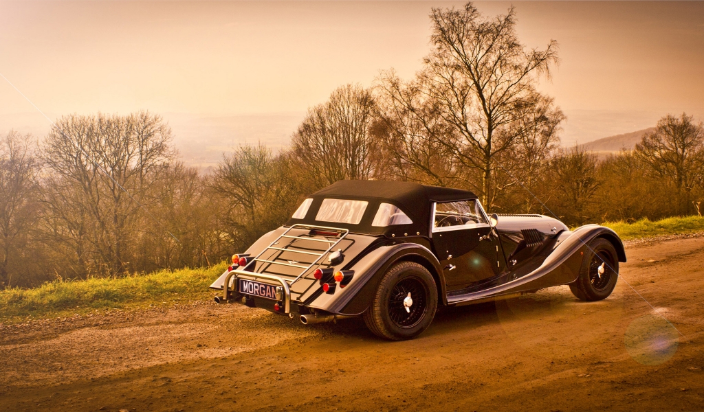 Vintage Morgan Roadster for 1024 x 600 widescreen resolution