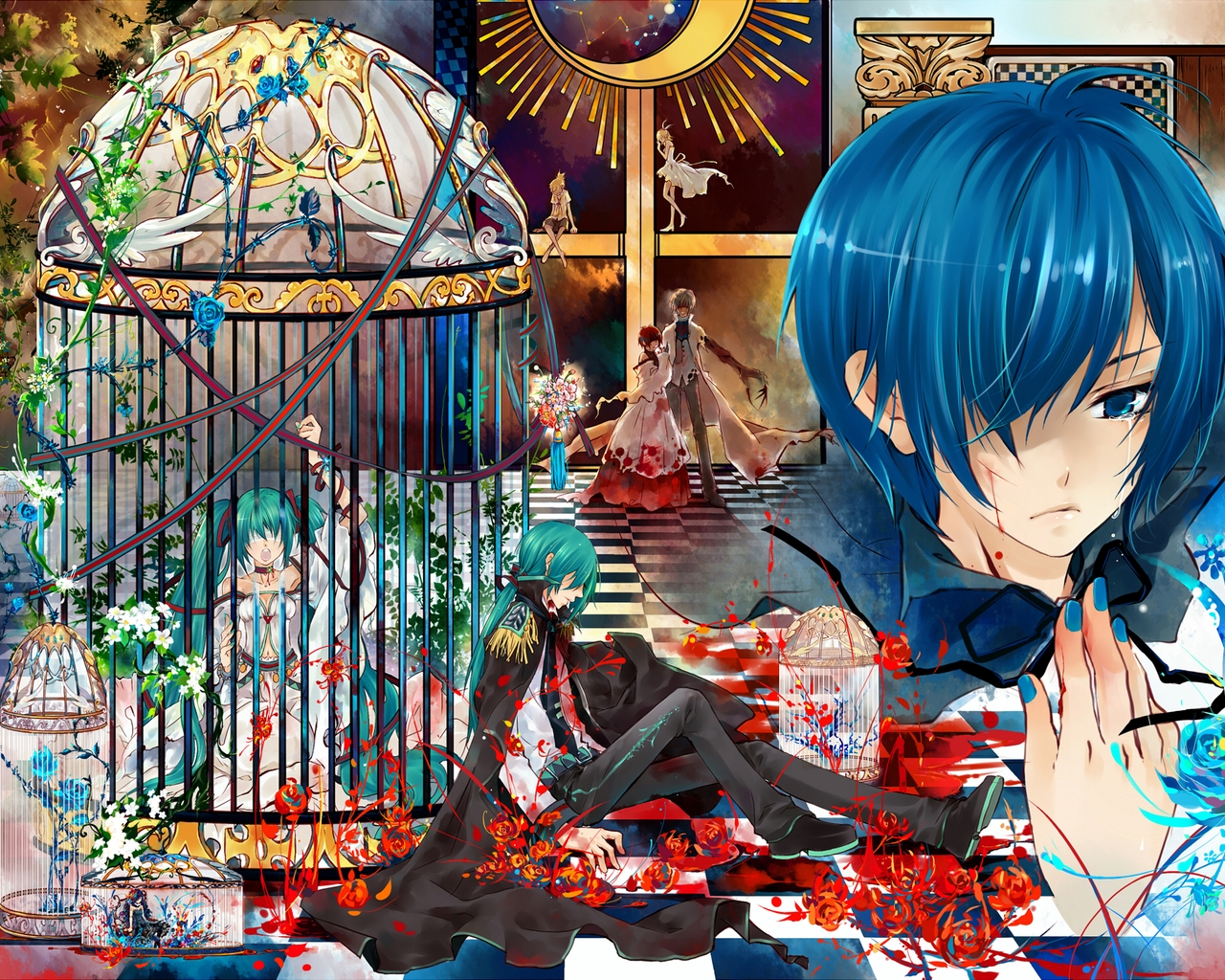 Vocaloid Kaito for 1280 x 1024 resolution