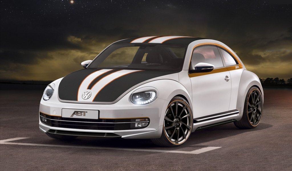 Volkswagen Beetle ABT Sportsline for 1024 x 600 widescreen resolution
