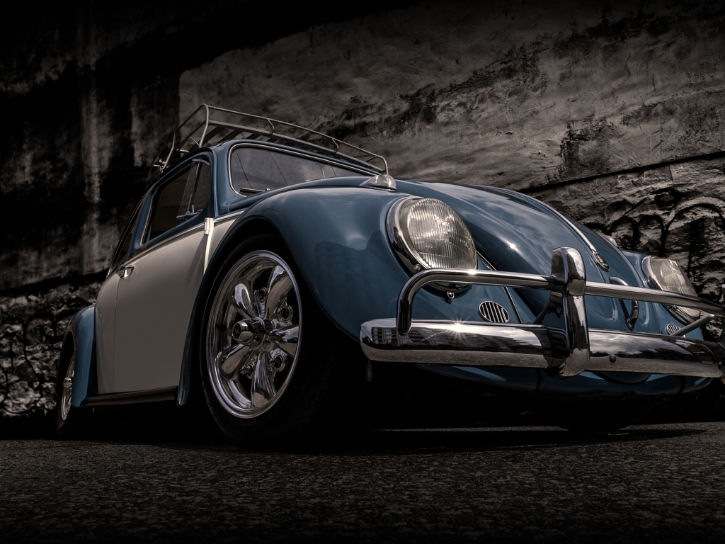 Volkswagen Beetle Retro for 1024 x 768 resolution
