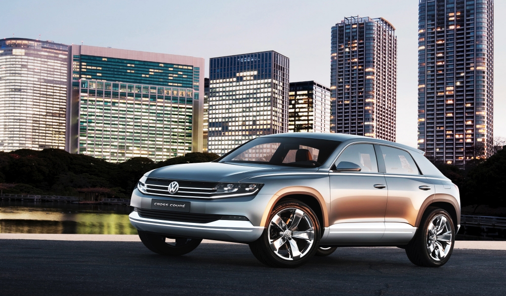 Volkswagen Cross Coupe Concept for 1024 x 600 widescreen resolution