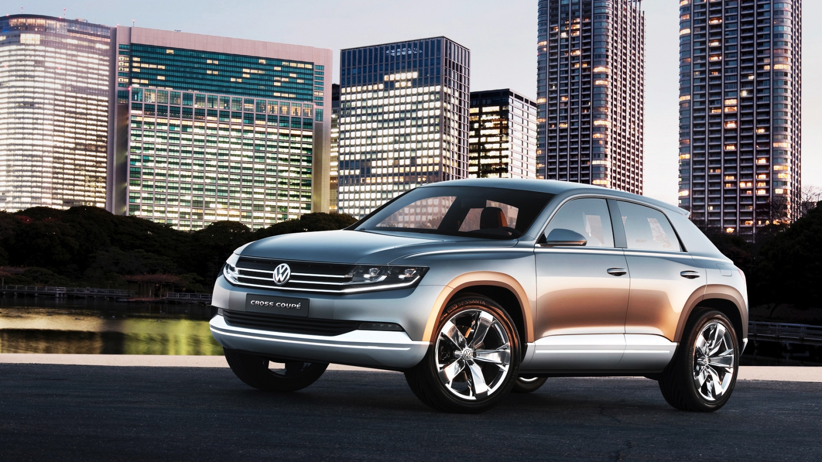 Volkswagen Cross Coupe Concept for 1680 x 945 HDTV resolution