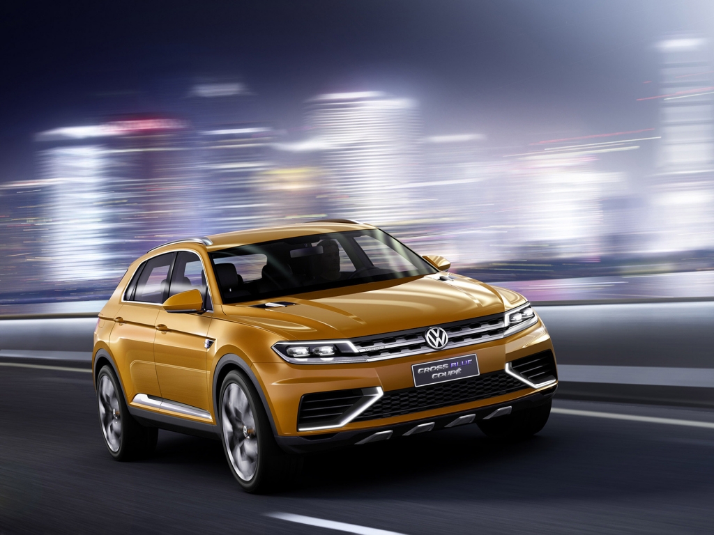 Volkswagen Crossblue Coupe Concept for 1024 x 768 resolution