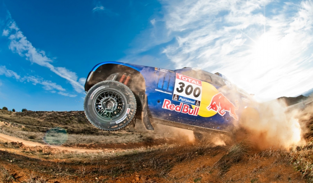 Volkswagen Dakar Race for 1024 x 600 widescreen resolution