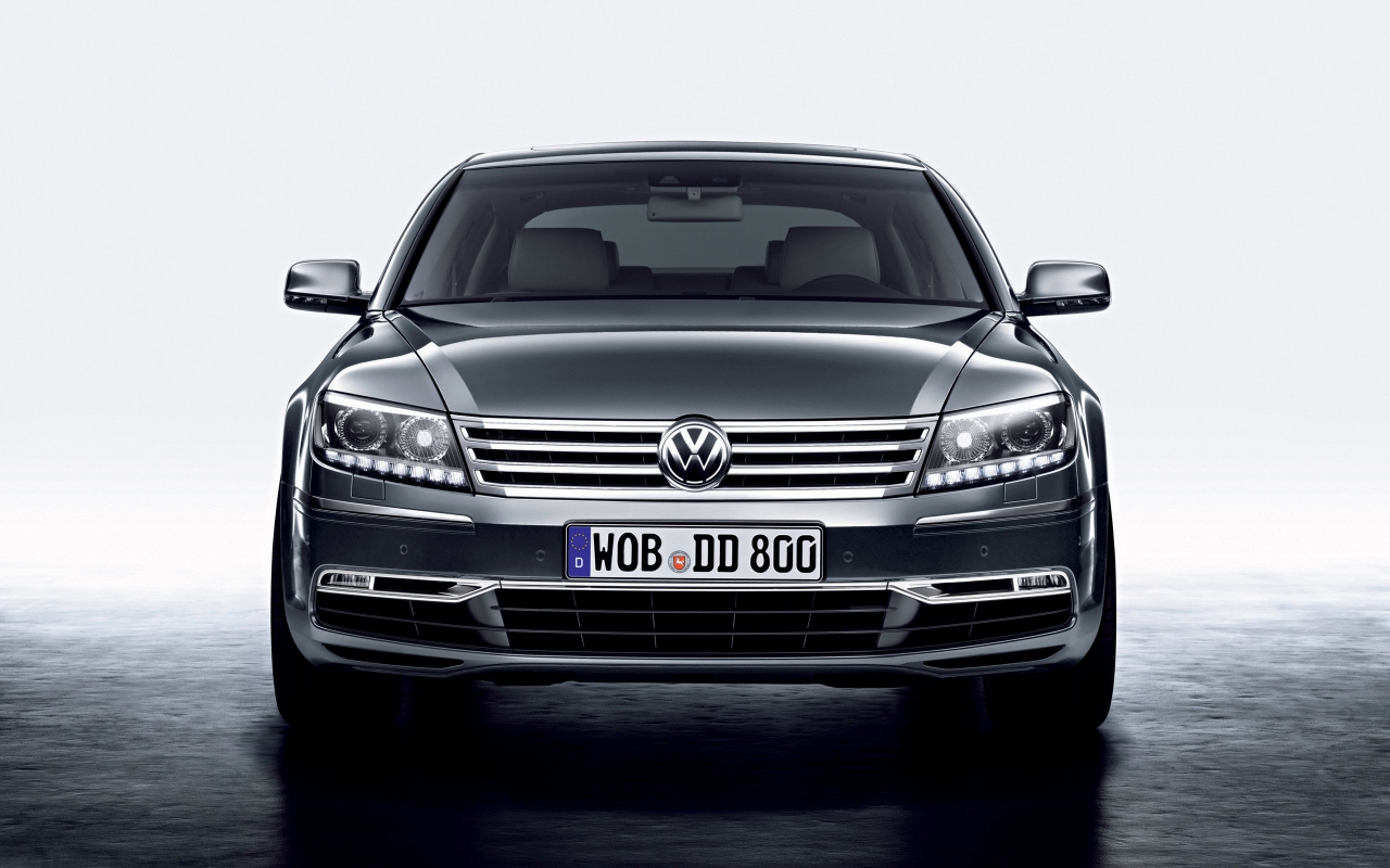 Volkswagen Phaeton Front for 1280 x 800 widescreen resolution