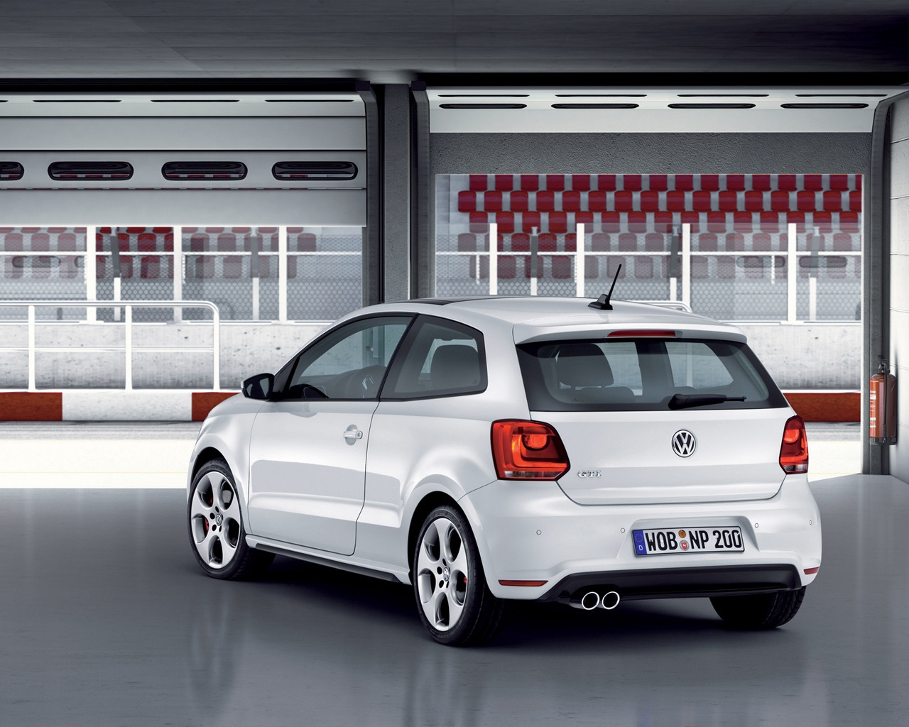 Volkswagen Polo GTI for 1280 x 1024 resolution