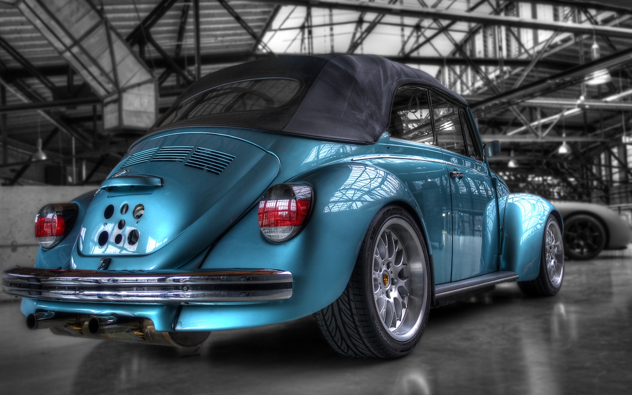 Volkswagen Super Beetle for 1280 x 800 widescreen resolution