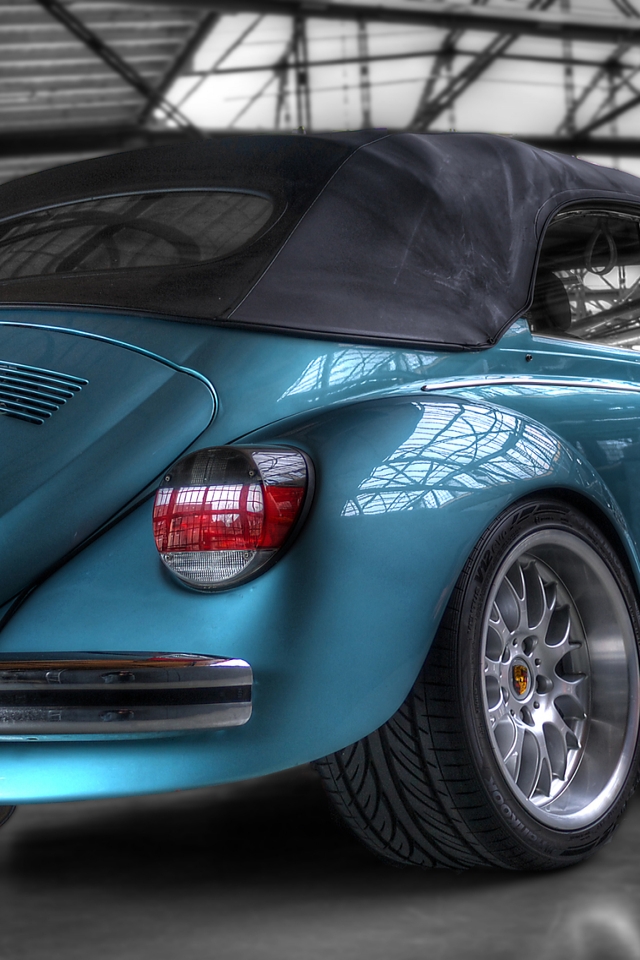 Volkswagen Super Beetle for 640 x 960 iPhone 4 resolution