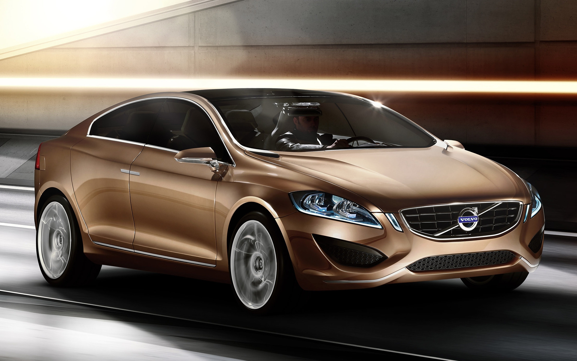 Volvo S60 2010 for 1920 x 1200 widescreen resolution