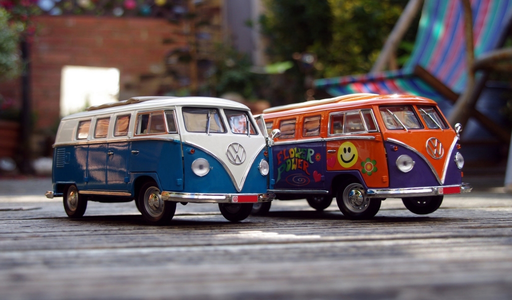 VW Campervans for 1024 x 600 widescreen resolution