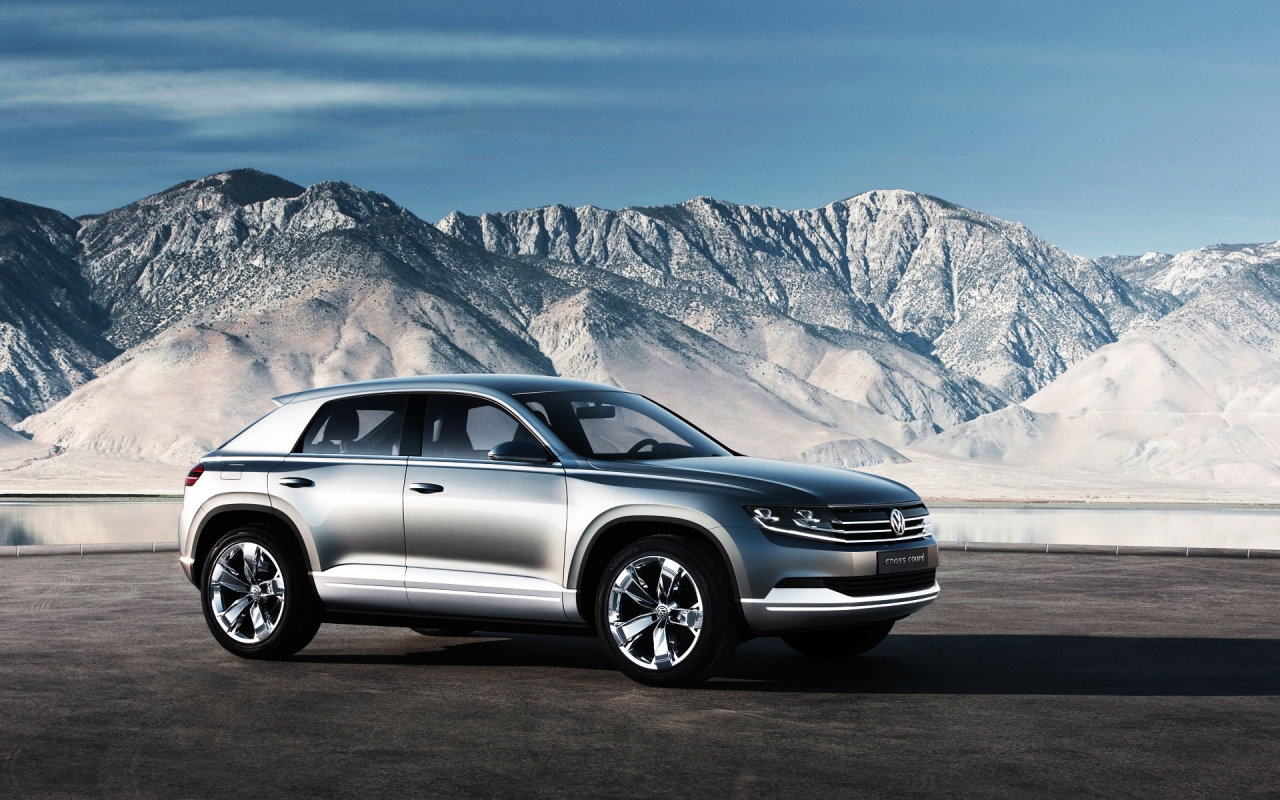 VW Cross Coupe Concept 2011 for 1280 x 800 widescreen resolution
