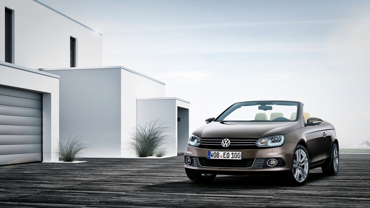 VW Eos 2011 for 1280 x 720 HDTV 720p resolution