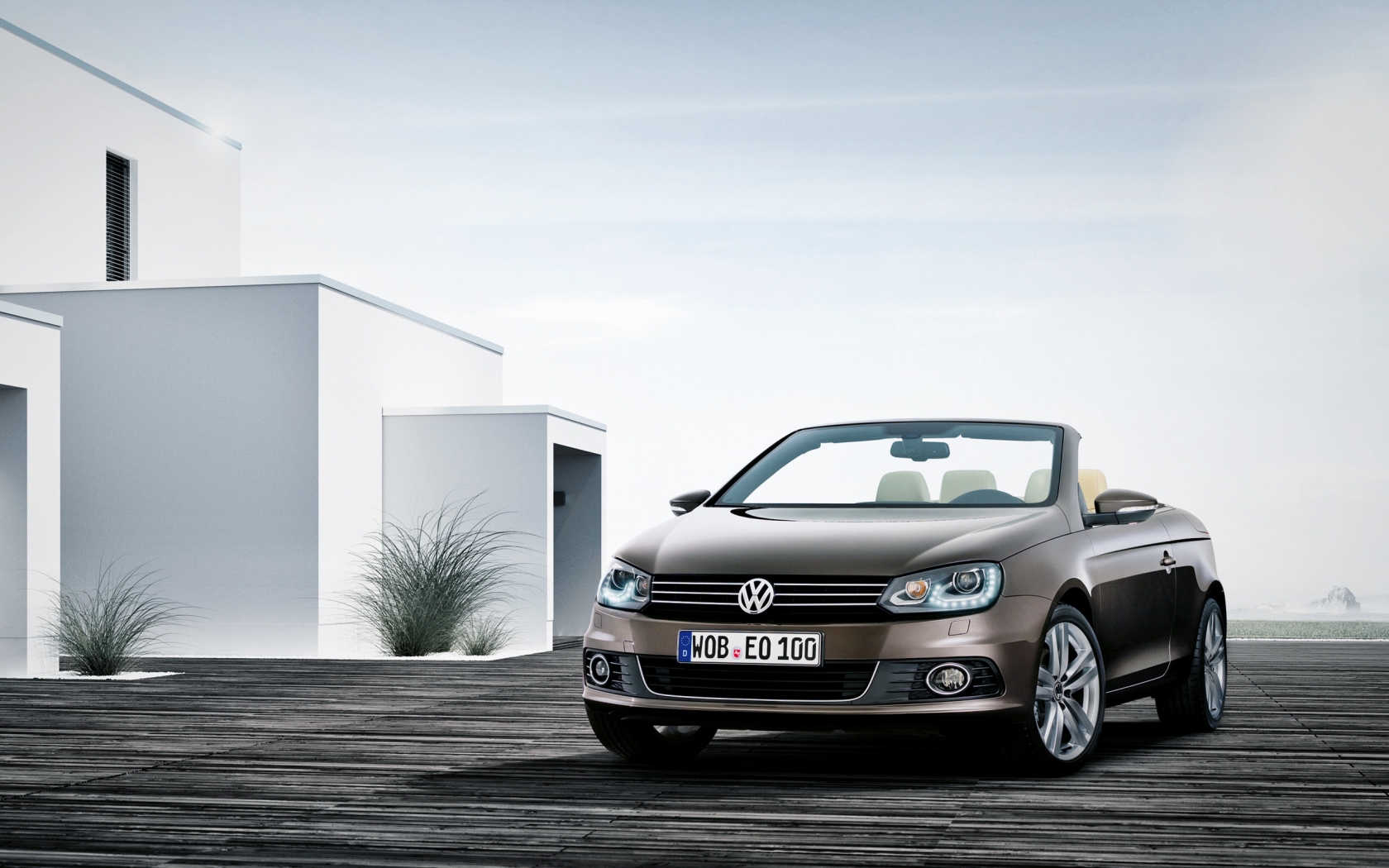 VW Eos 2011 for 1680 x 1050 widescreen resolution