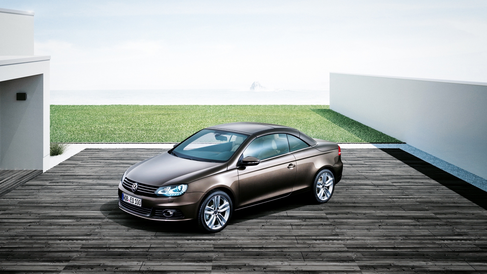 VW EOS Closed 2011 for 1600 x 900 HDTV resolution