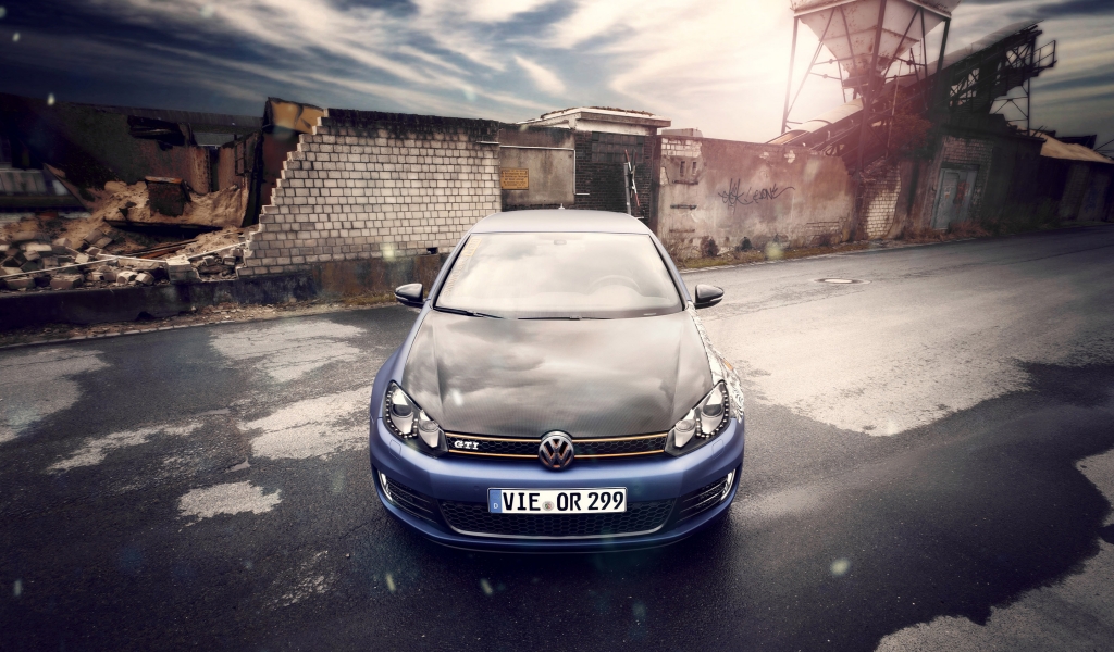 VW Golf 6 by BBM for 1024 x 600 widescreen resolution