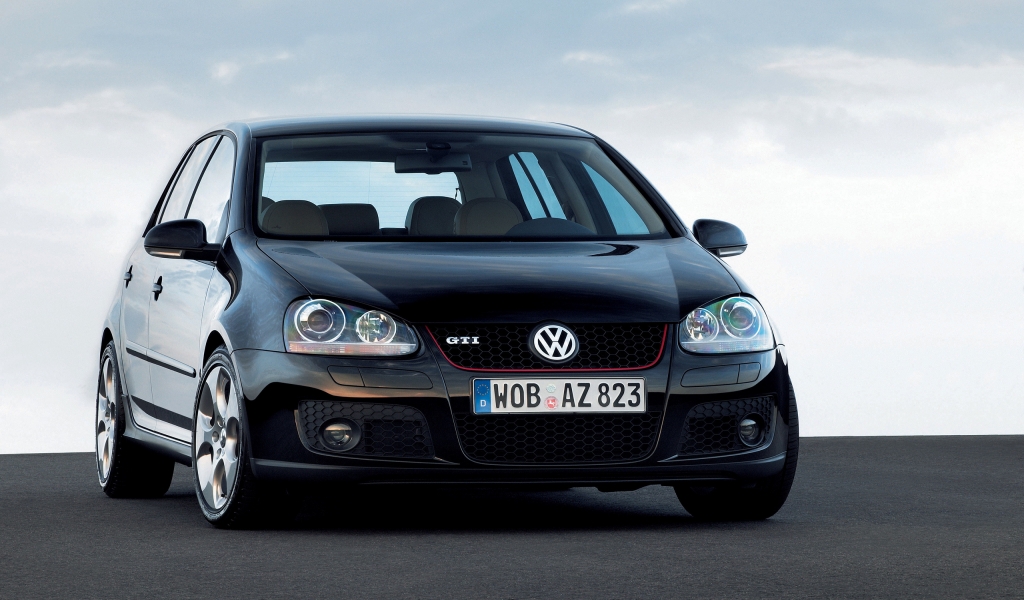 VW Golf Gti for 1024 x 600 widescreen resolution