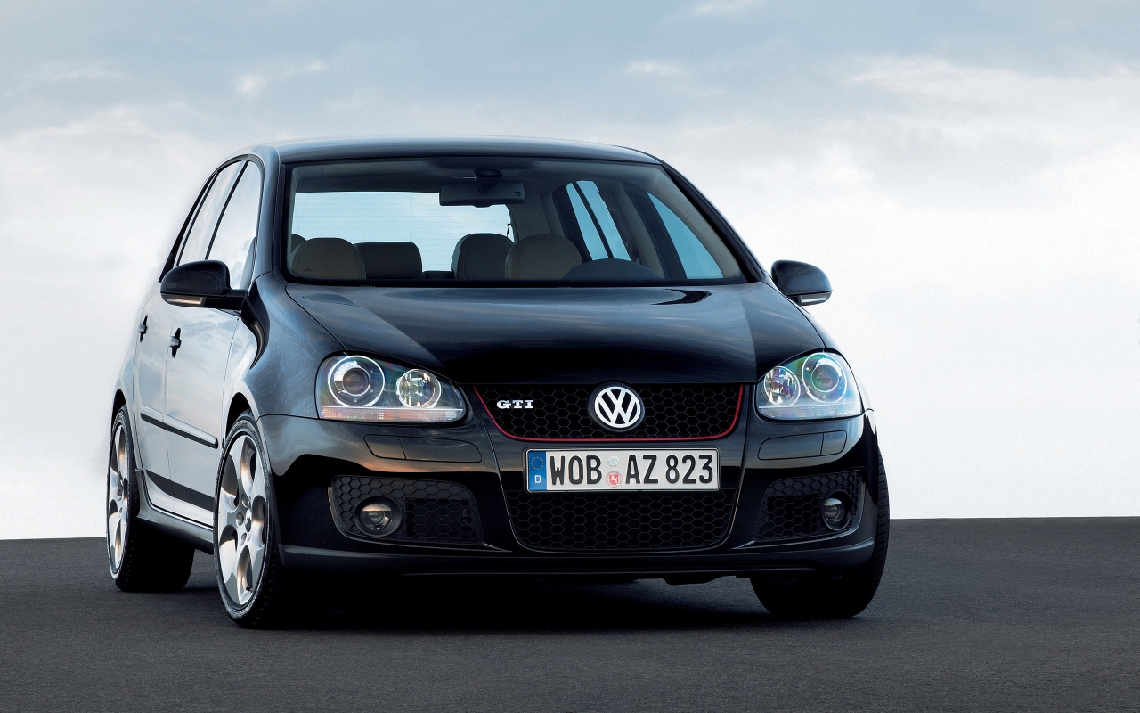 VW Golf Gti for 1280 x 800 widescreen resolution