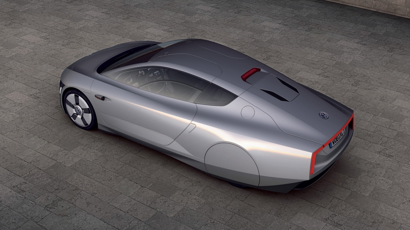 VW XL1 Concept for 1366 x 768 HDTV resolution