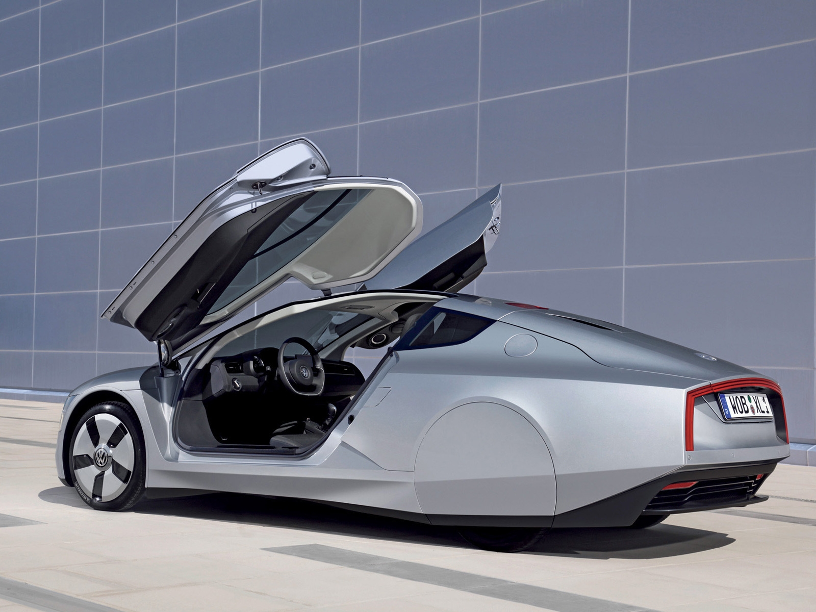 VW XL1 Concept Open Doors for 1600 x 1200 resolution
