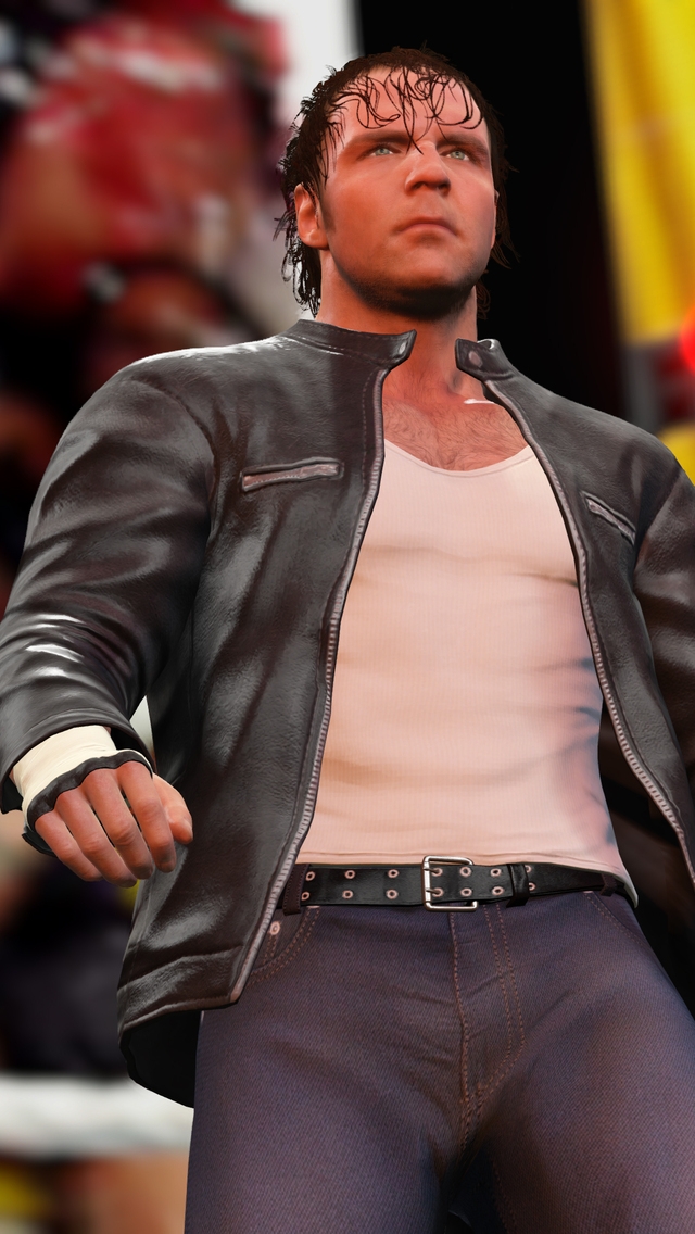 W2K16 Wrestler for 640 x 1136 iPhone 5 resolution