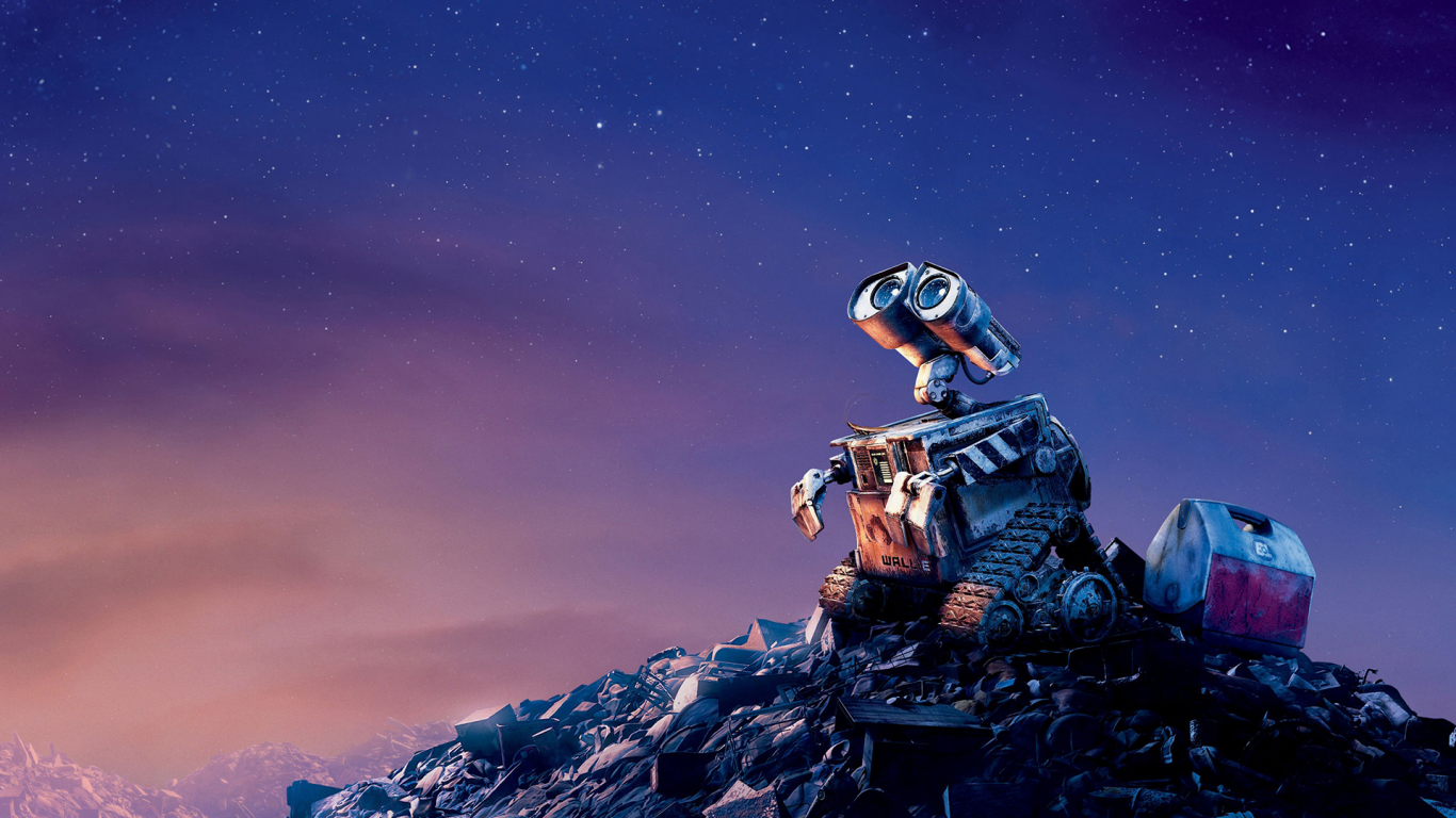 Wall-E for 1366 x 768 HDTV resolution
