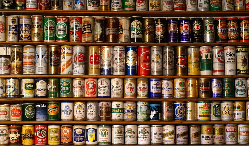 Wall of Beer for 1024 x 600 widescreen resolution