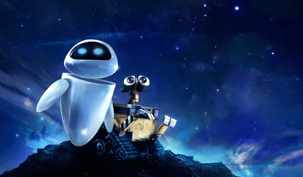 Walle Movie for 1024 x 600 widescreen resolution