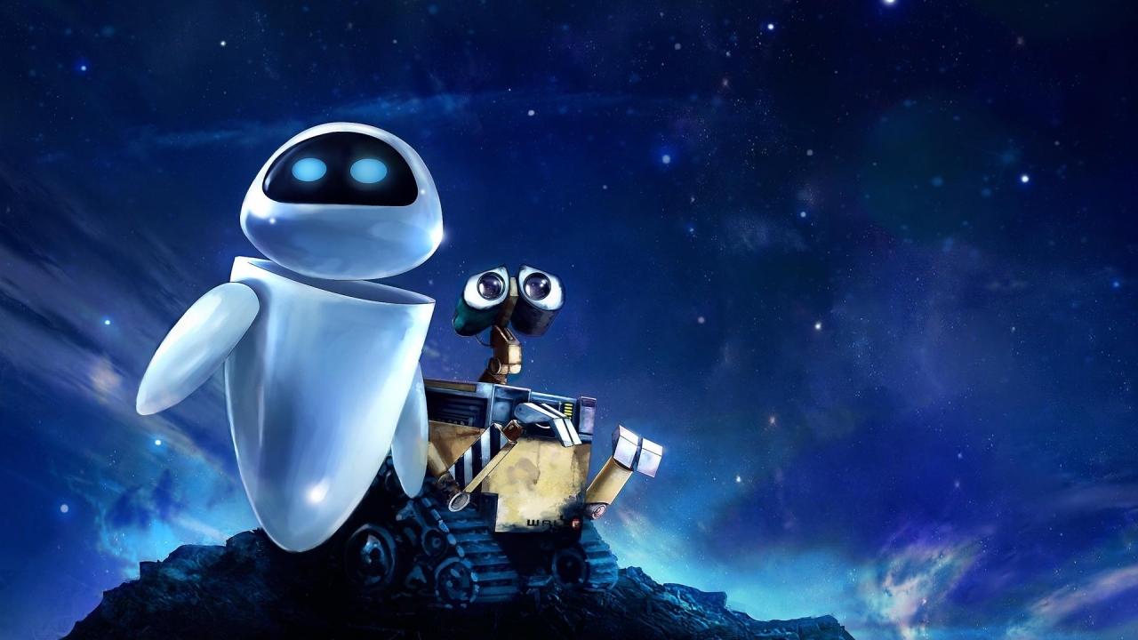 Walle Movie for 1280 x 720 HDTV 720p resolution