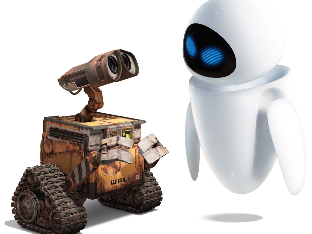 Walle Robots for 1024 x 768 resolution