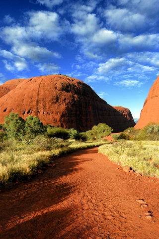 Walpa Gorge Australia for 320 x 480 iPhone resolution