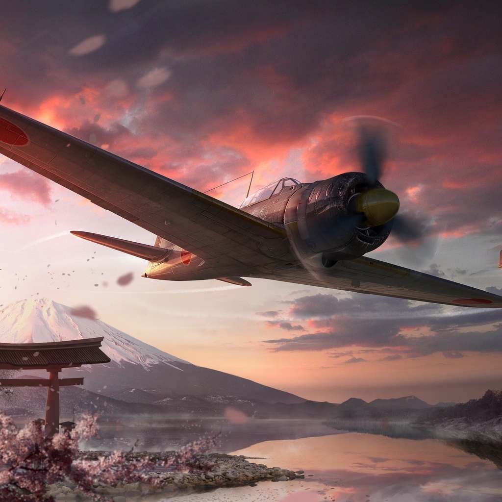 War Thunder Video Game for 1024 x 1024 iPad resolution