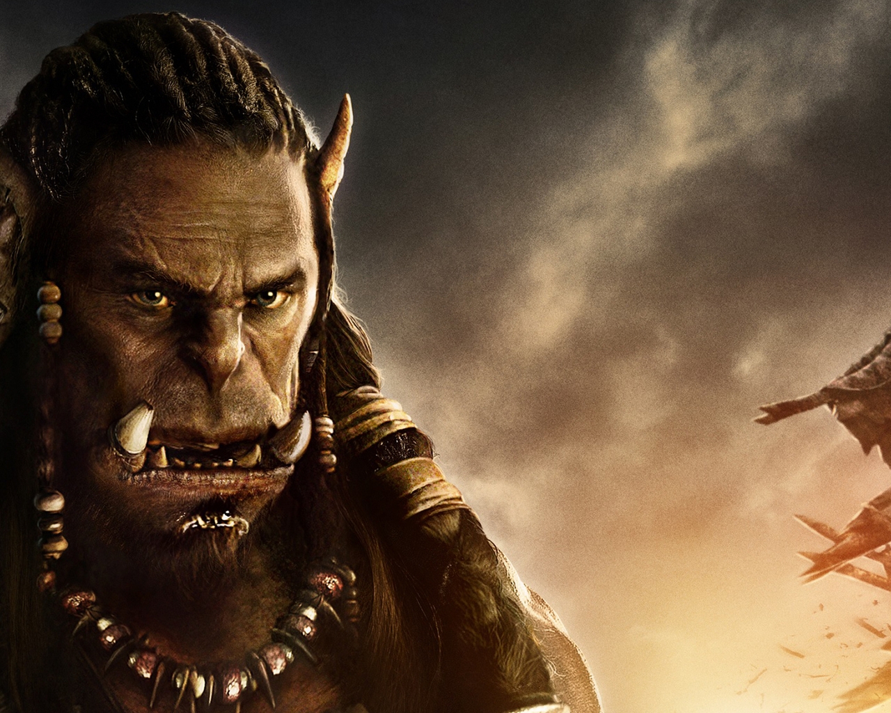 Warcraft Movie 2016 Durotan for 1280 x 1024 resolution