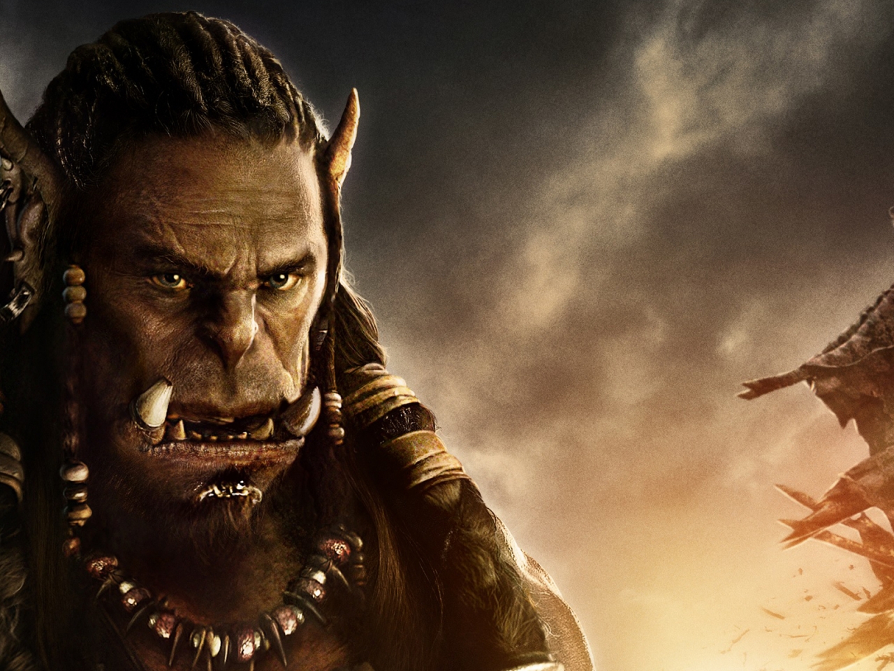 Warcraft Movie 2016 Durotan for 1280 x 960 resolution