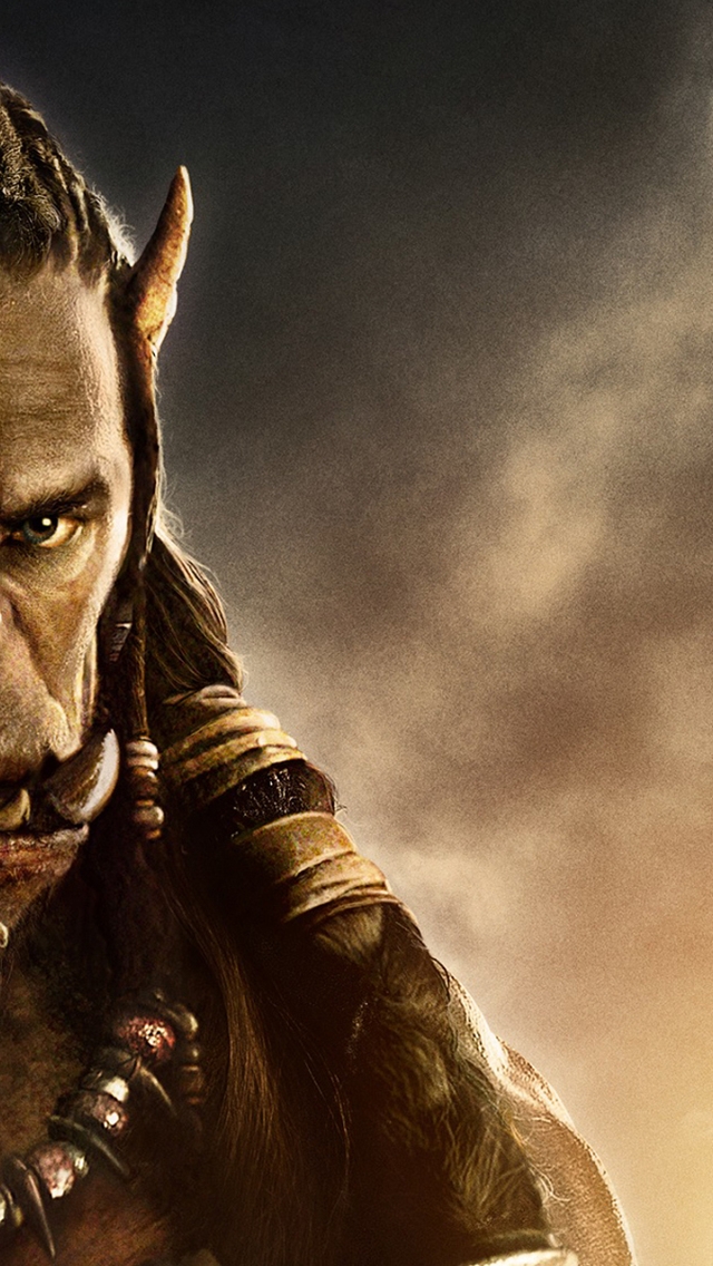 Warcraft Movie 2016 Durotan for 640 x 1136 iPhone 5 resolution