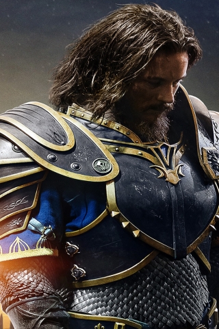Warcraft Movie 2016 Sir Anduin Lothar for 320 x 480 iPhone resolution