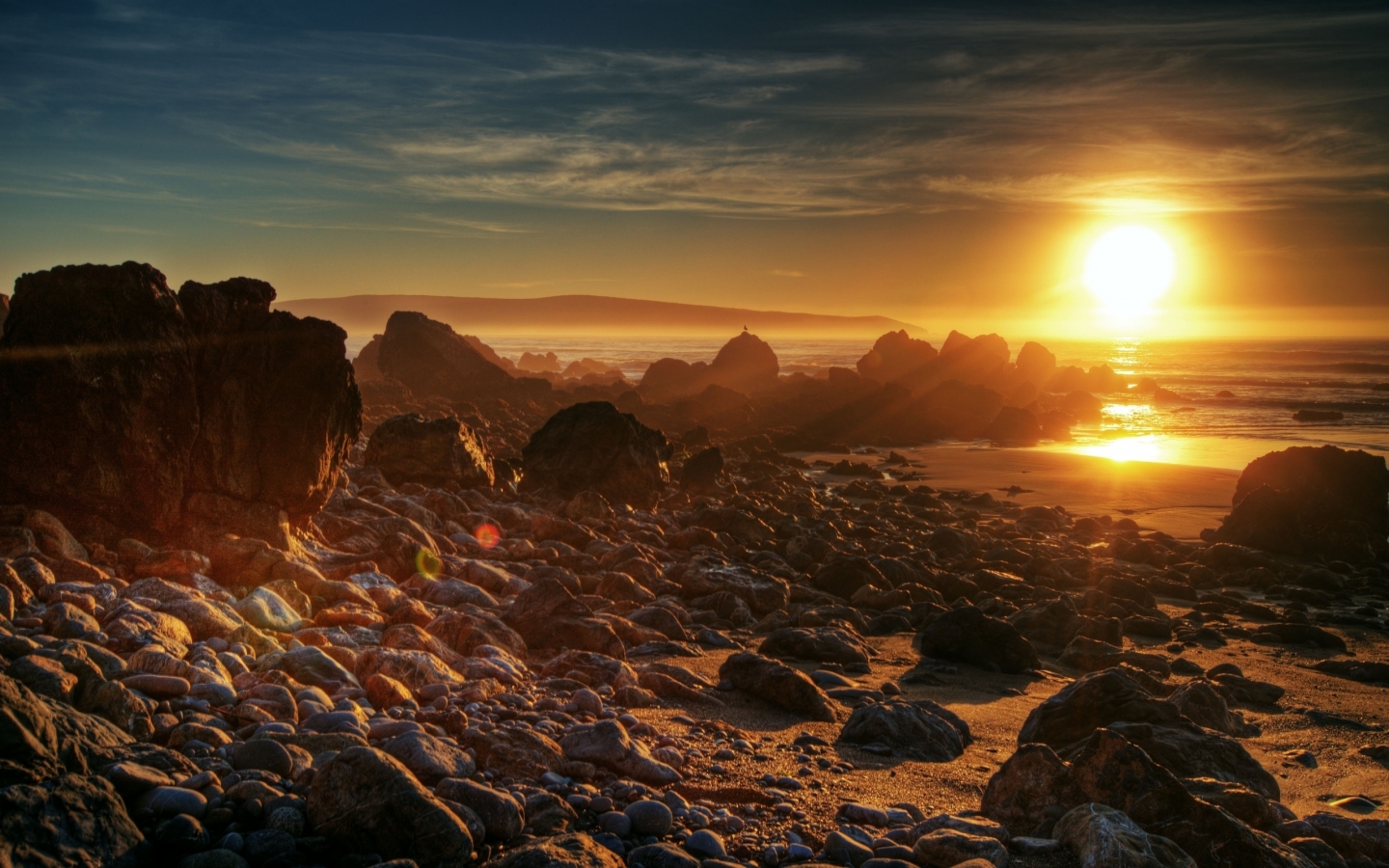 Warm Sunset for 1440 x 900 widescreen resolution