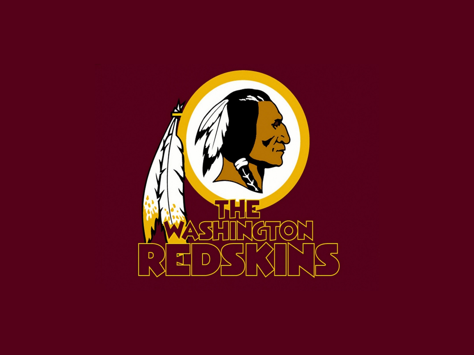 Washington Redskins Logo for 1600 x 1200 resolution