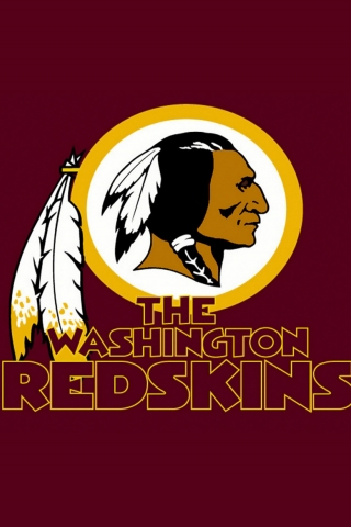 Washington Redskins Logo for 320 x 480 iPhone resolution