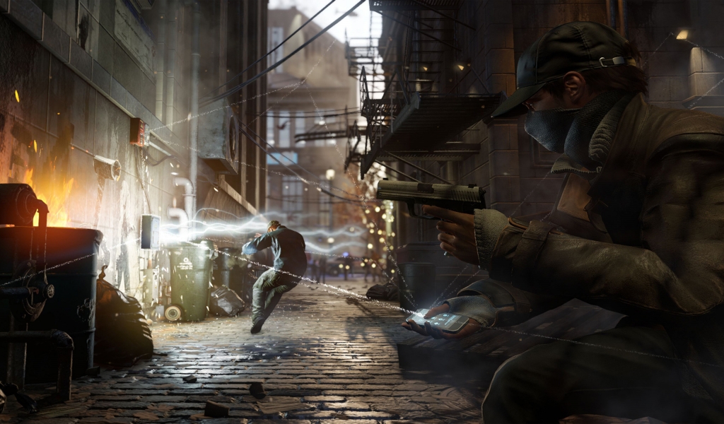 Watch Dogs for 1024 x 600 widescreen resolution