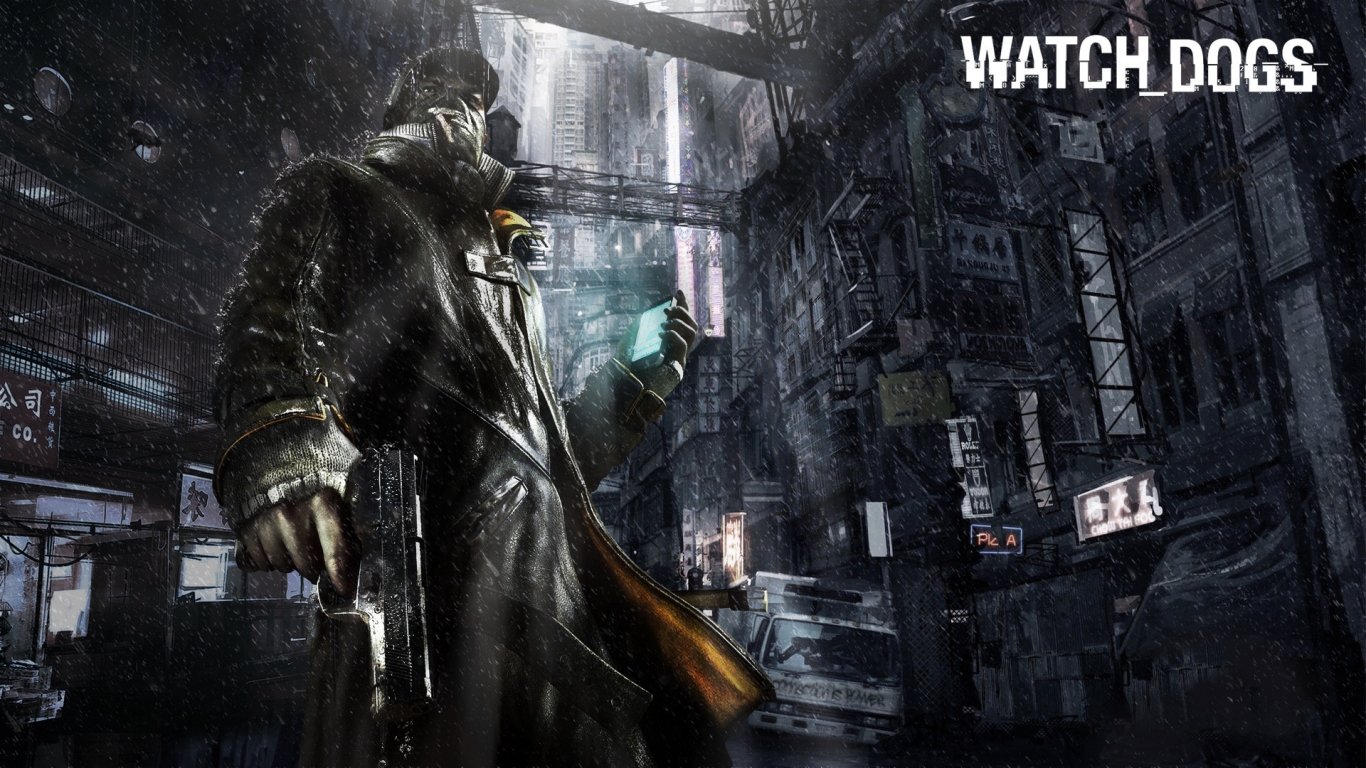 Watch Dogs PC Game for 1366 x 768 HDTV resolution