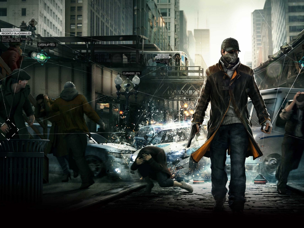 Watch Dogs Video Game for 1024 x 768 resolution