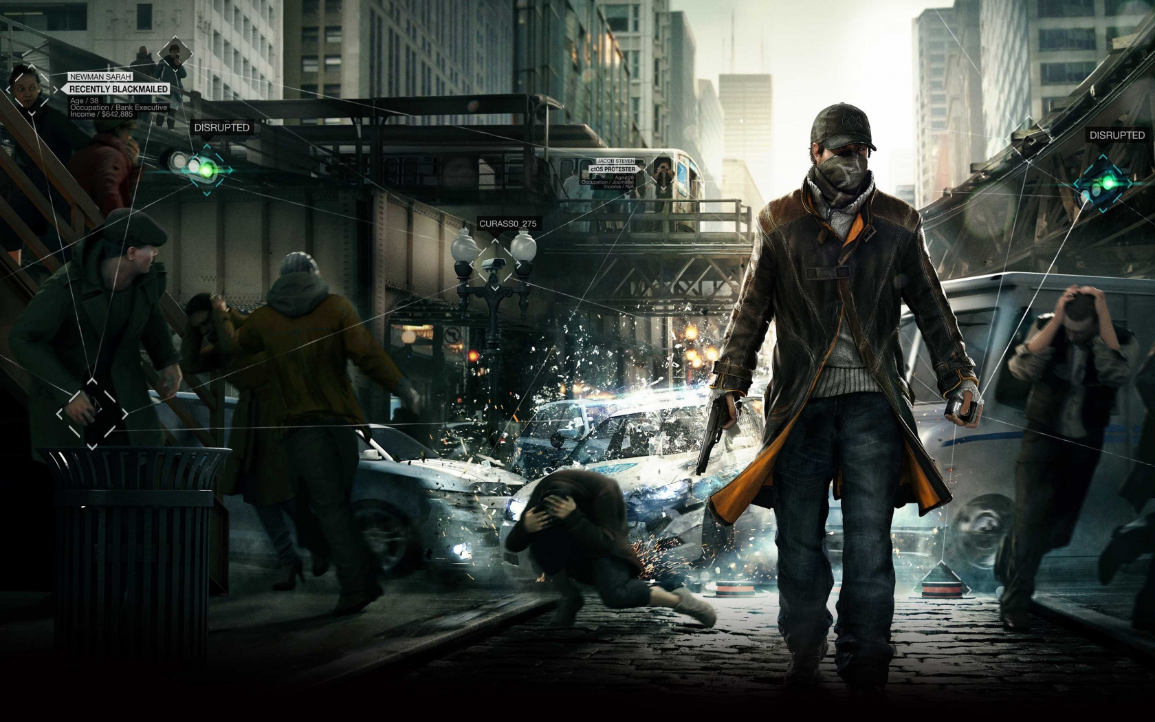 Watch Dogs Video Game for 1680 x 1050 widescreen resolution