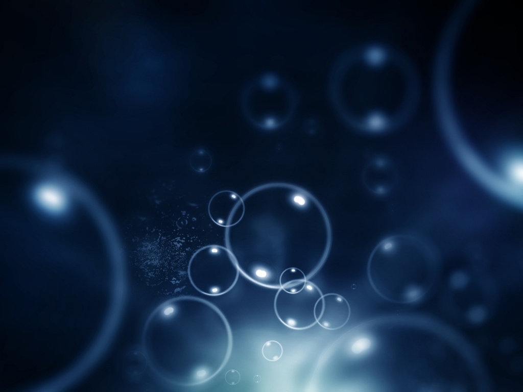 Water Bubbles for 1024 x 768 resolution