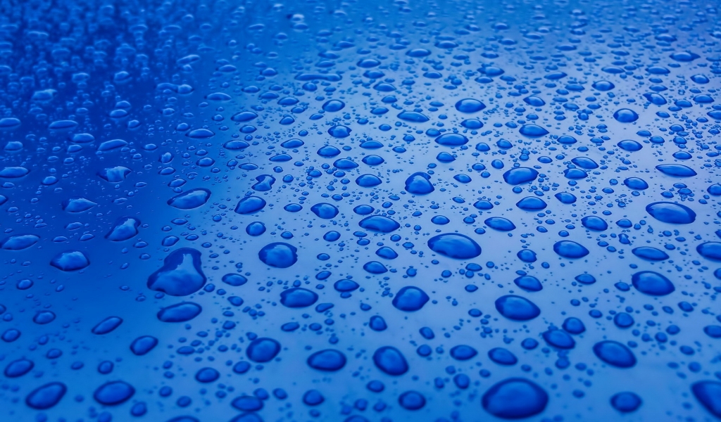 Water Drops for 1024 x 600 widescreen resolution