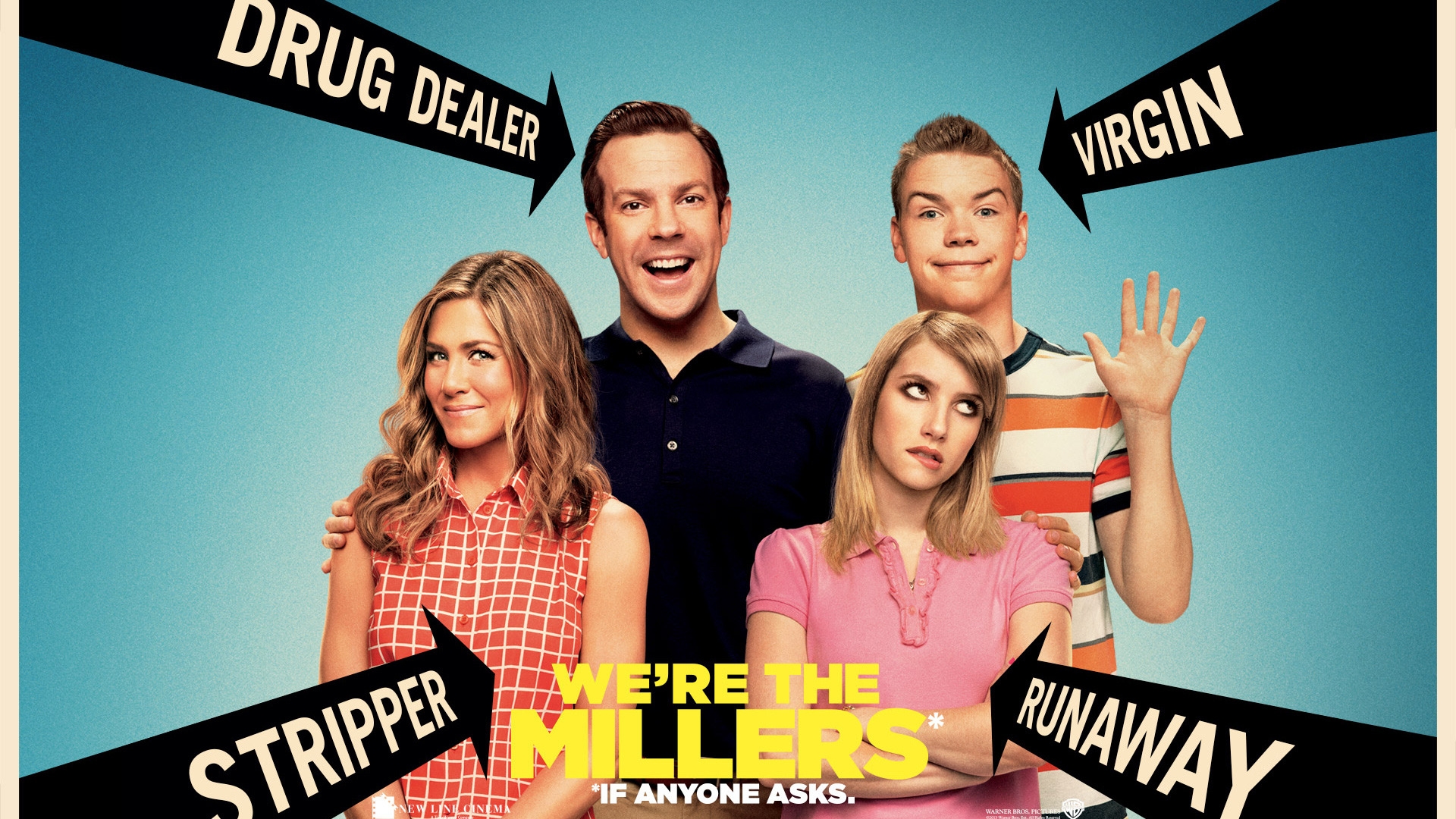 We're The Millers for 1920 x 1080 HDTV 1080p resolution